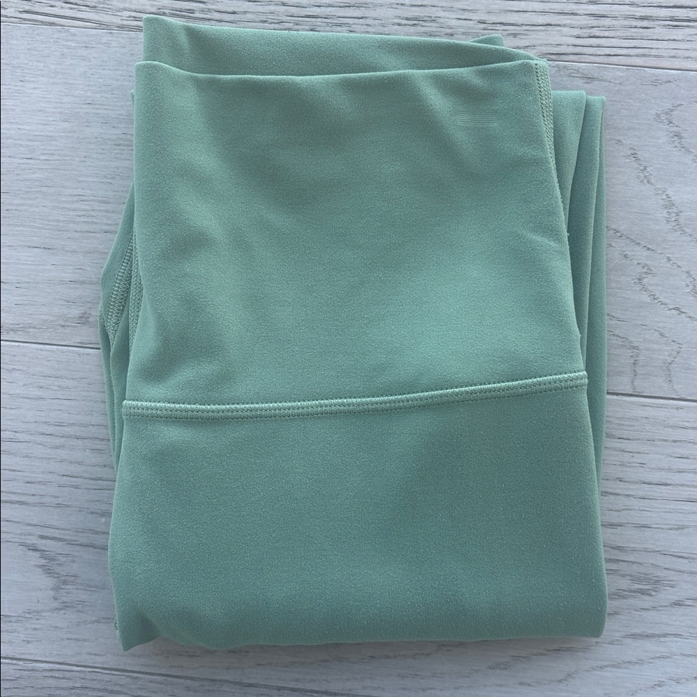 Lululemon 25” Align High Rise Leggings Green Size 6 W5CTAS - Picture 7 of 7